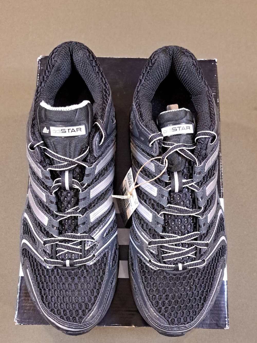 Adidas Adistar Control 5 - Color: Black/Silver - Size: Unisex-Men 8.5, Women 9.5 - Picture 2 of 10